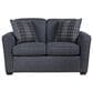 Flexsteel Lakewood Stationary Loveseat in Denim, , large
