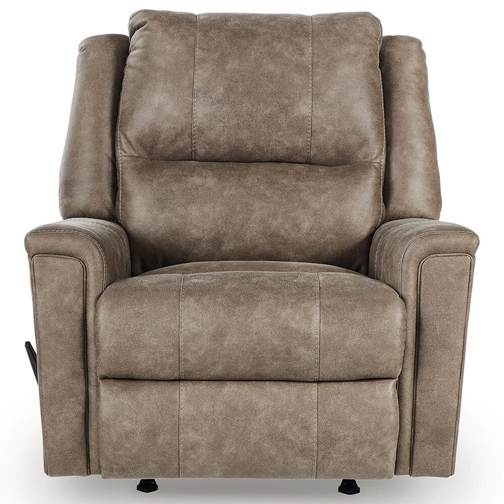 Ashley Lixtowel Manual Rocker Recliner in Fog, , large