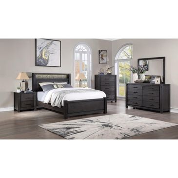 Frankfurt Furniture Canyon 3 Piece King Bedroom Set  in Espresso Gray, , large