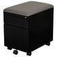 Valor Living Mobile File with Padded Seat in Black, , large