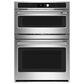 Cafe 30" Combination Double Wall Oven with Convection in Stainless Steel, , large