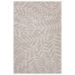 Dalyn Rug Company Sedona Floral 8" x 10" Putty Indoor/Outdoor Area Performance Rug, , large