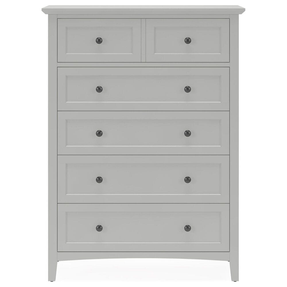 Urban Home Grace 5-Drawer Chest in Elephant Grey, , large