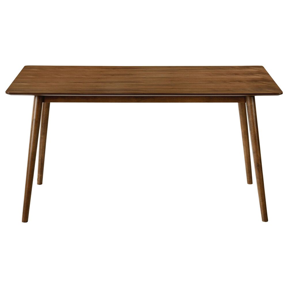 Blue River Westmont and Azalea 5-Piece Dining Set with Orange Cushion in Walnut, , large