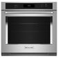 KitchenAid 27" Single Wall Oven with Air Fry Mode in Stainless Steel, , large