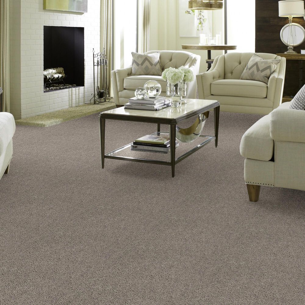 Shaw Break Away Solid Carpet in Whisper, , large