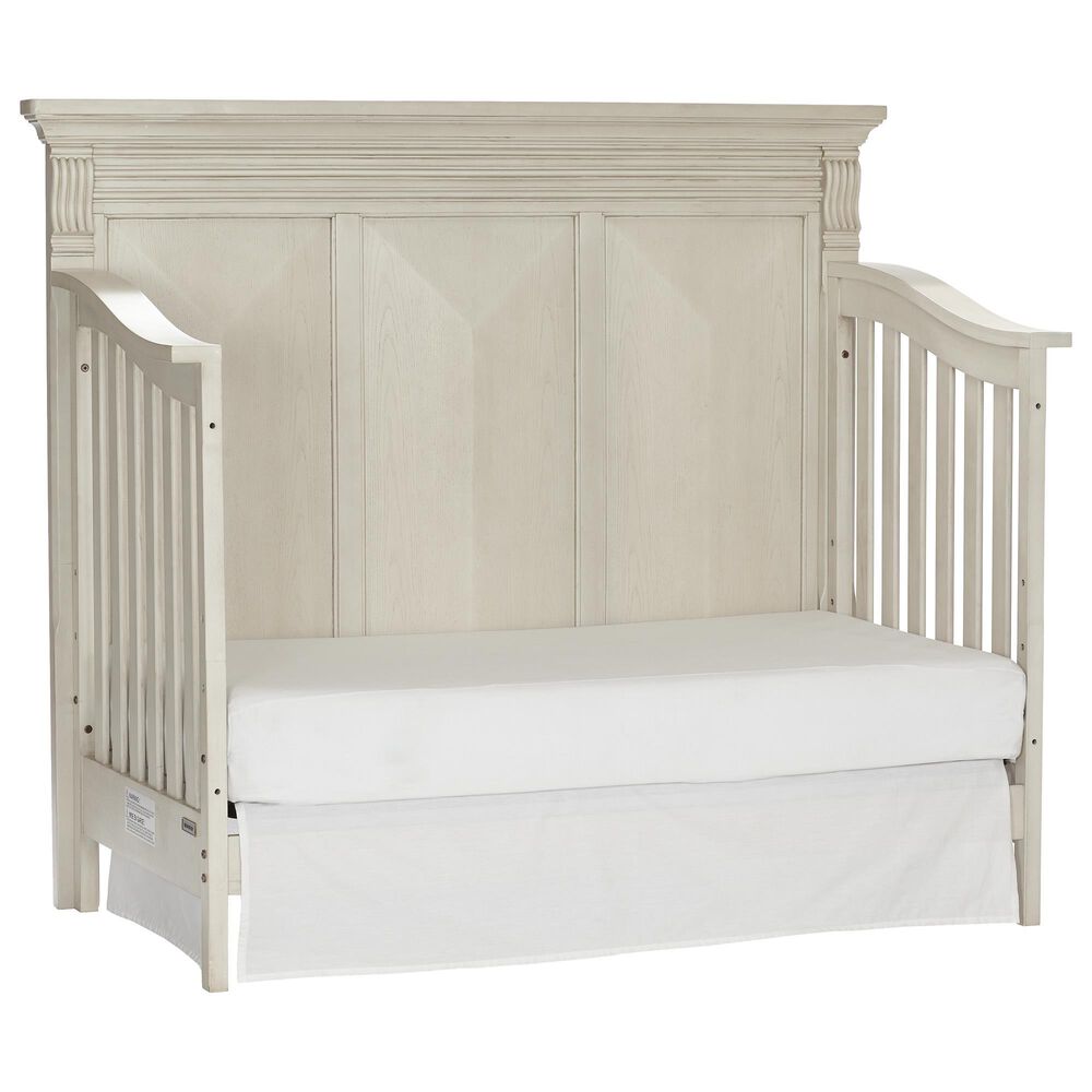 Kingsley Baby Sedona 4-In-1 Lifetime Convertible Crib in Vintage Ivory, , large