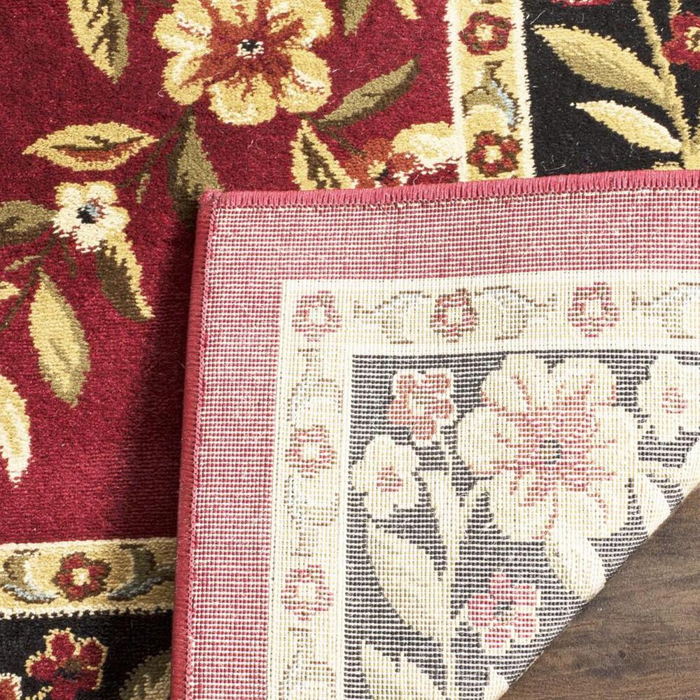 Safavieh Lyndhurst 4&#39; x 6&#39; Red and Black Area Rug, , large