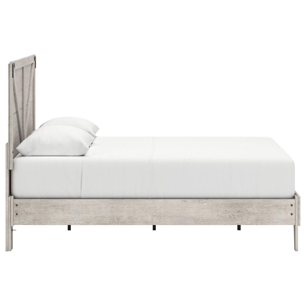 Ashley Shawburn Queen Platform Bed in Gray, , large