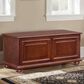 Linon Home Decor Chadwick Cedar Chest in Rich Cherry, , large