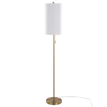 Grandview Gallery Bounty 62" Metal Floor Lamp in Gold, , large