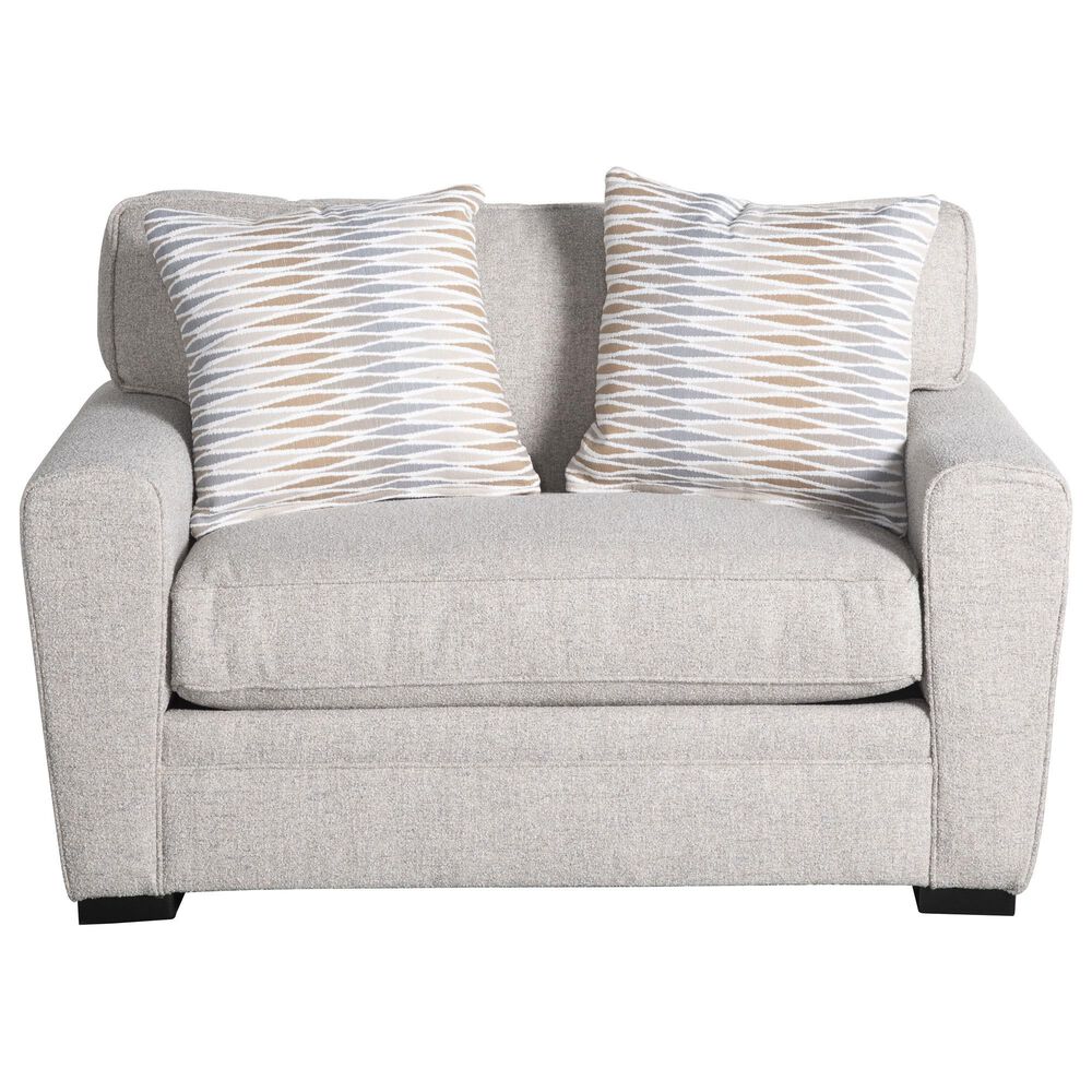 Jonathan Louis Artermis Chair and a Half in Goodwin Pebble, , large