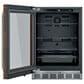 Thermador 24" Glass Door Refrigerator with Left Hinge - Panel Sold Separately, , large
