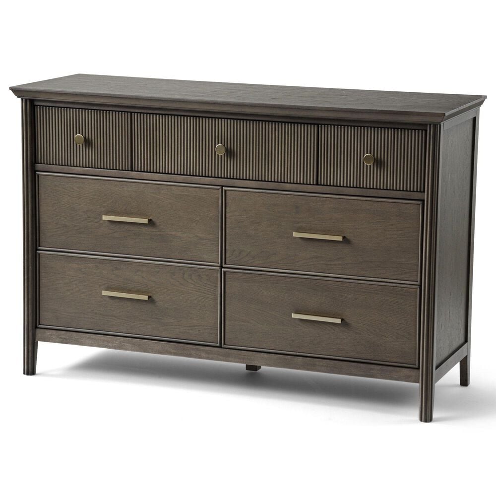 Maxi Cosi Reid 7-Drawer Dresser and Changer Top in Sunbleach Natural, , large