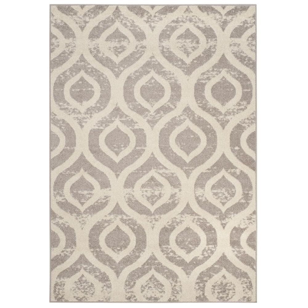Safavieh Amsterdam AMS107A-5 5&#39;1&quot; x 7&#39;6&quot; Ivory/Mauve Area Rug, , large