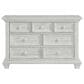 Oxford Baby Weston 2-Piece Crib and Dresser Nursery Set in Vintage White, , large