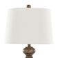 LumiSource Peppa Polyresin Table Lamp in Opal Grey (Set of 2), , large