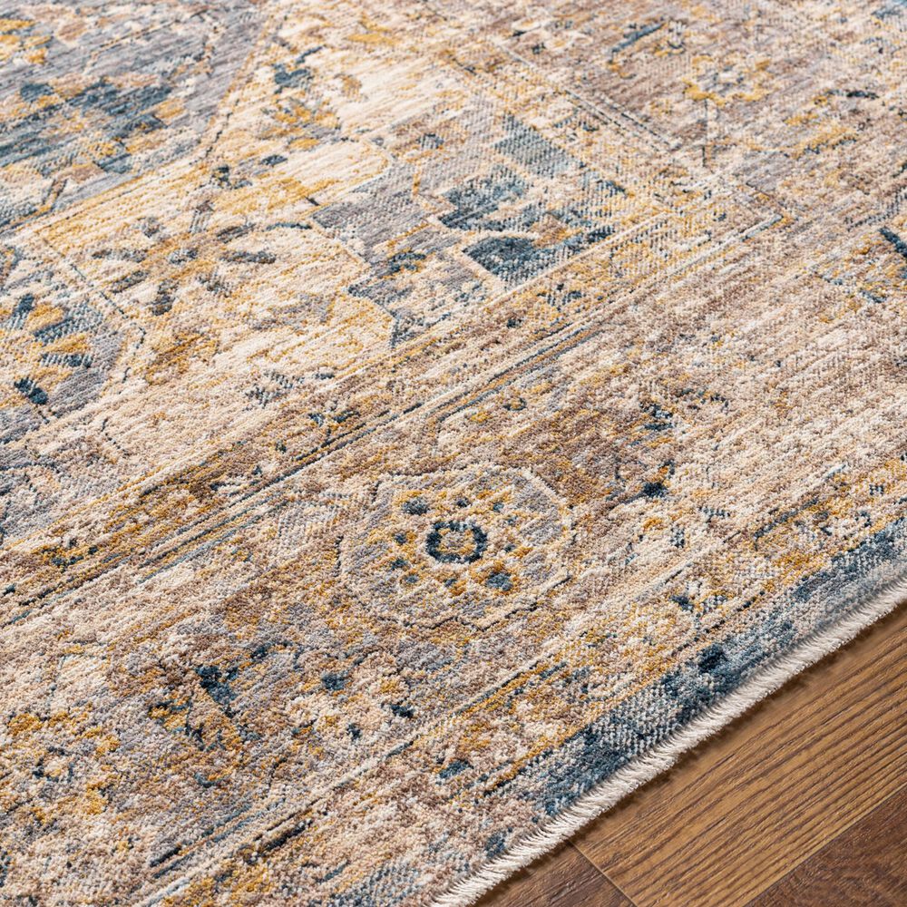 Surya Aspendos 10&#39; x 13&#39;11&quot; Ivory, Tan, Black, Light Gray and Deep Teal Area Rug, , large