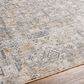Surya Cardiff CDF-2310 Charcoal, Light Gray, Medium Gray, Camel and Blue 2"7" x 10" Runner, , large