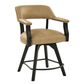 Steve Silver Rylie Counter Game Table and 4 Chairs in Black, , large