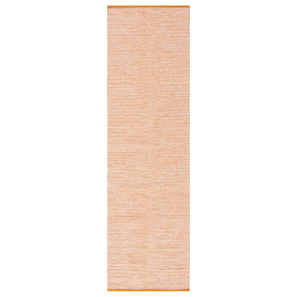 Safavieh Montauk 2"3" x 8" Orange Runner, , large