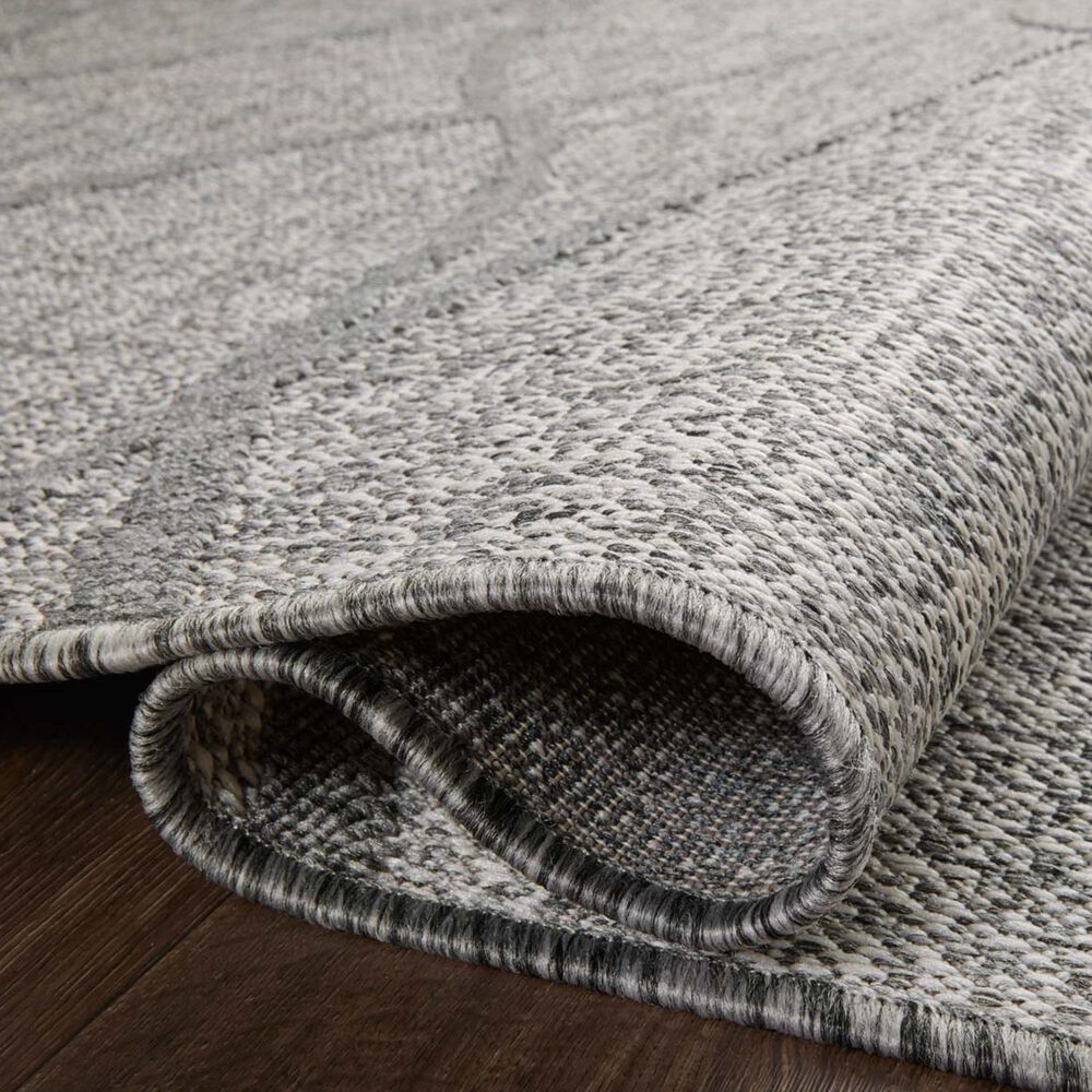 Loloi II Rainier 2&#39;2&quot; x 3&#39;9&quot; Dove and Grey Indoor/Outdoor Area Performance Rug, , large