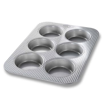 USA Pan Mini 6 Well Round Cake Pan, , large