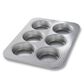 USA Pan Mini 6 Well Round Cake Pan, , large