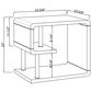 Furniture of America Appel 2-Piece Occasional Table Set in White and Chrome, , large
