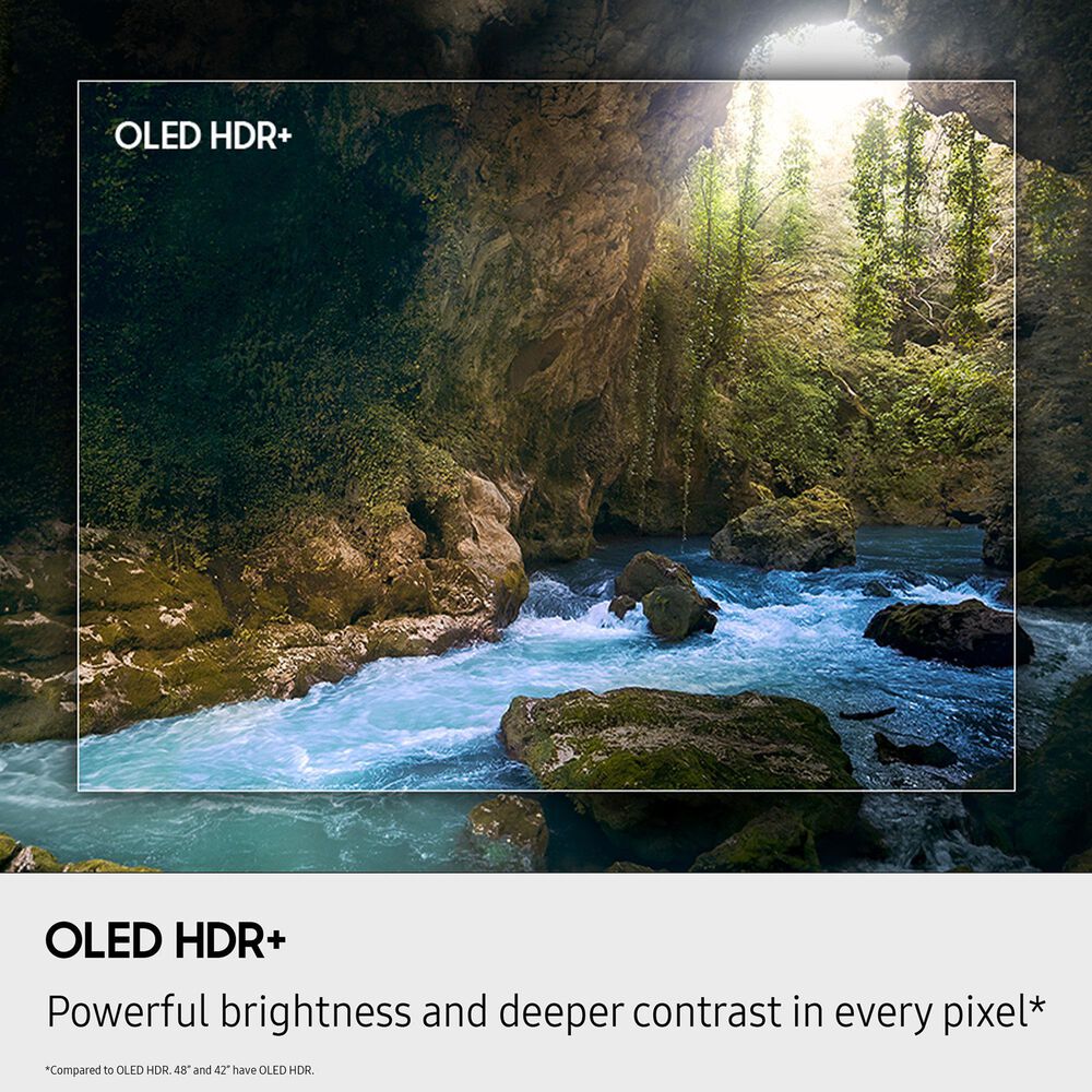 Samsung 77" Class S90F OLED 4K Vision AI - Smart TV with Q-Series 7.1.2 Channel Soundbar System in Graphite Black, Space Titan and Titan Black, , large