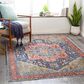 Surya Amelie AML-2311 8"10" x 12" Navy, Peach, Green, Coral, Beige and Blush Area Rug, , large