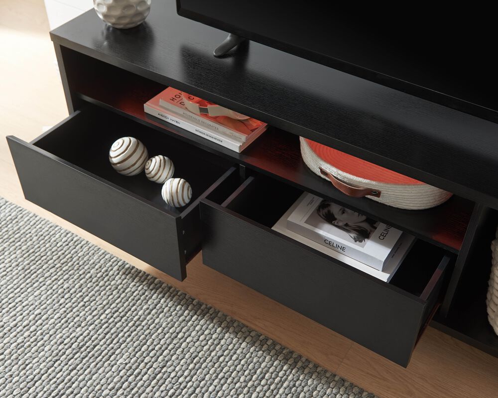 Global Movement TV Stand in Light Maple, , large