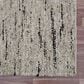 L&R Resources Kingston Abstract 5" x 7"9" White and Black Area Rug, , large