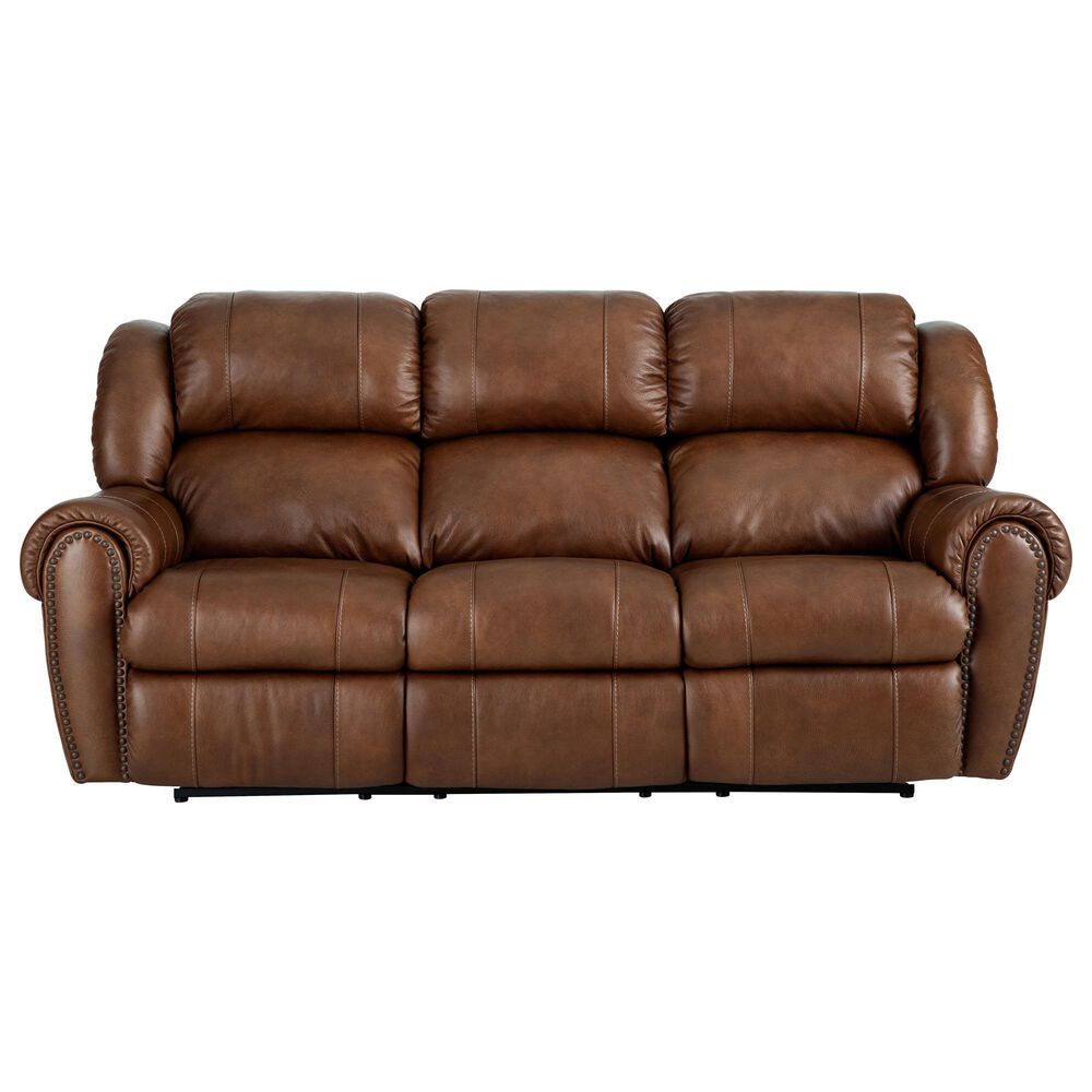 HomeStretch Laredo Power Sofa in Stetson Cognac, , large
