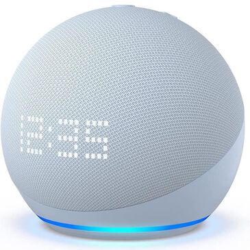 Amazon Echo Dot with Clock (5th Gen, 2022 release) in Cloud Blue, , large
