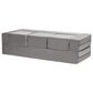 Jaxx Zipline Convertible Sleeper Sofa and Ottoman in Pewter, , large