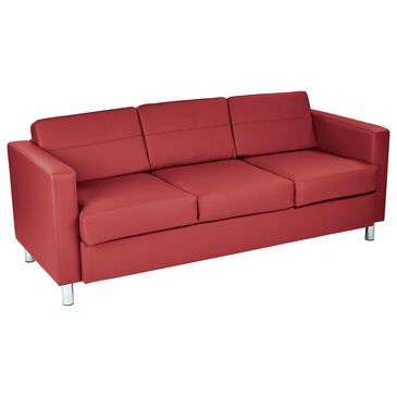 OSP Home Pacific Stationary Sofa in Lipstick, , large