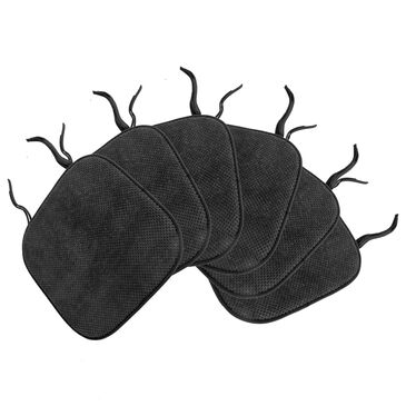 Timberlake 15.5" Square Chair Cushion in Charcoal (Set of 6), , large