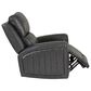 Linon Home Decor Izaiah Power Glider Recliner in Grey, , large