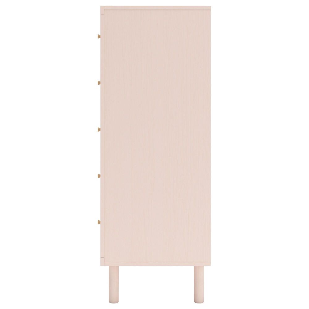 Ashley Wistenpine 5-Drawer Chest in Blush, , large