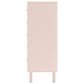 Ashley Wistenpine 5-Drawer Chest in Blush, , large