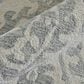 Feizy Belfort Damask Gray 12" x 15" Area Rug, , large