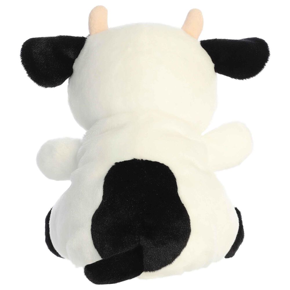 Aurora 13&quot; Sweetie Cow Stuffed Animal in Soft White and Bold Black, , large