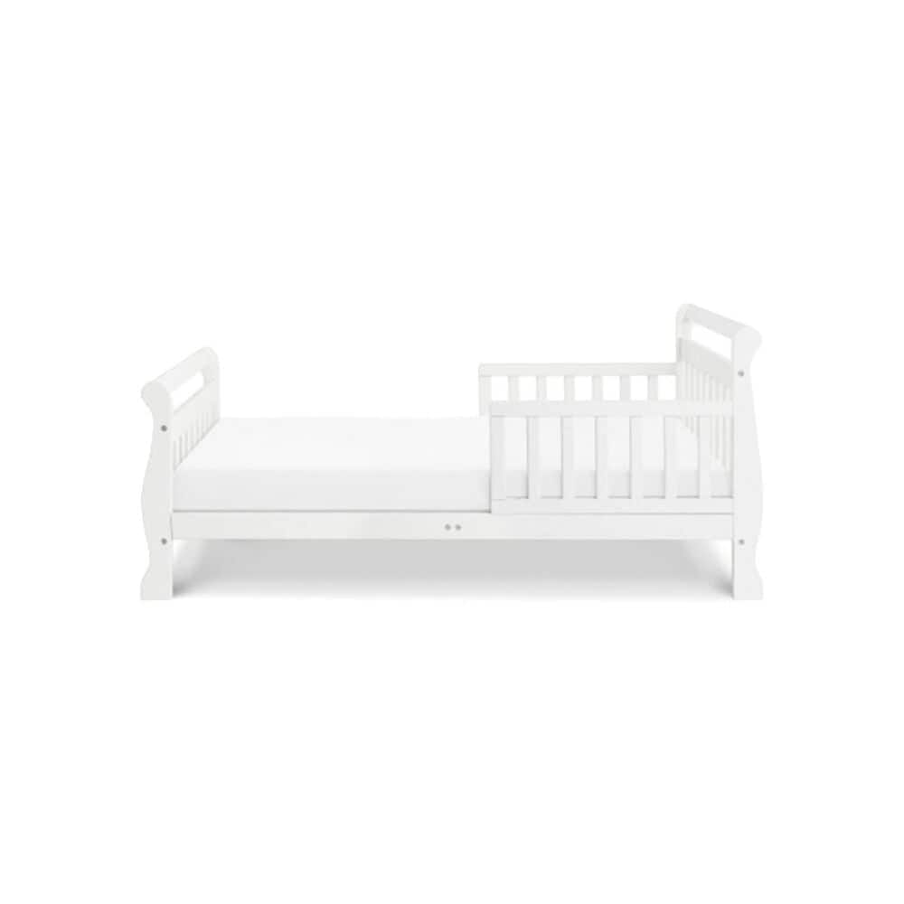 DaVinci Sleigh Toddler Bed in White, , large