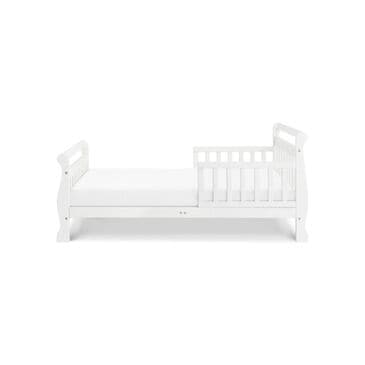 DaVinci Sleigh Toddler Bed in White, , large