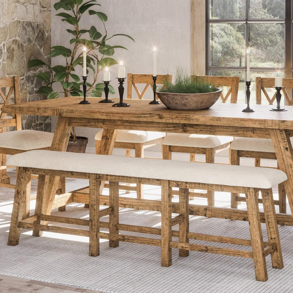 Waltham Telluride Counter Bench in Country Rustic, , large