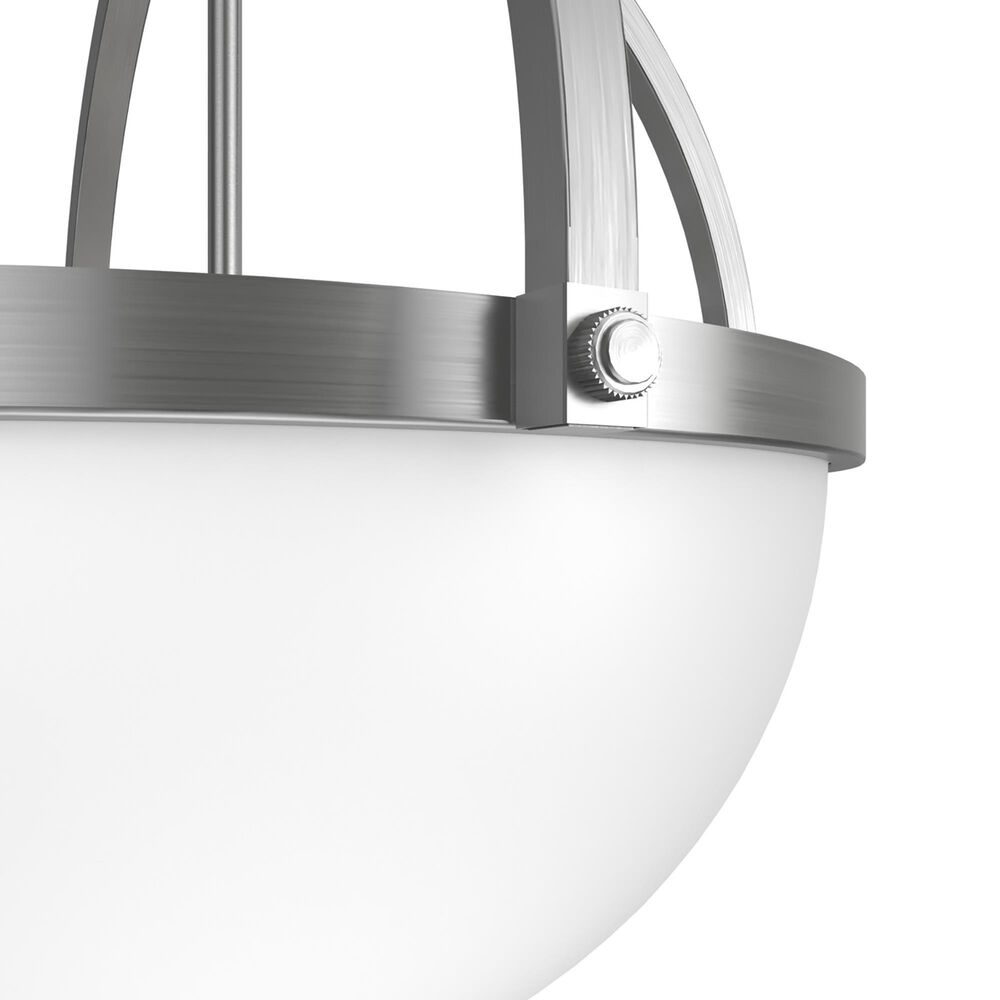 Hunter Wedgefield 4-Light Pendant in Brushed Nickel, , large