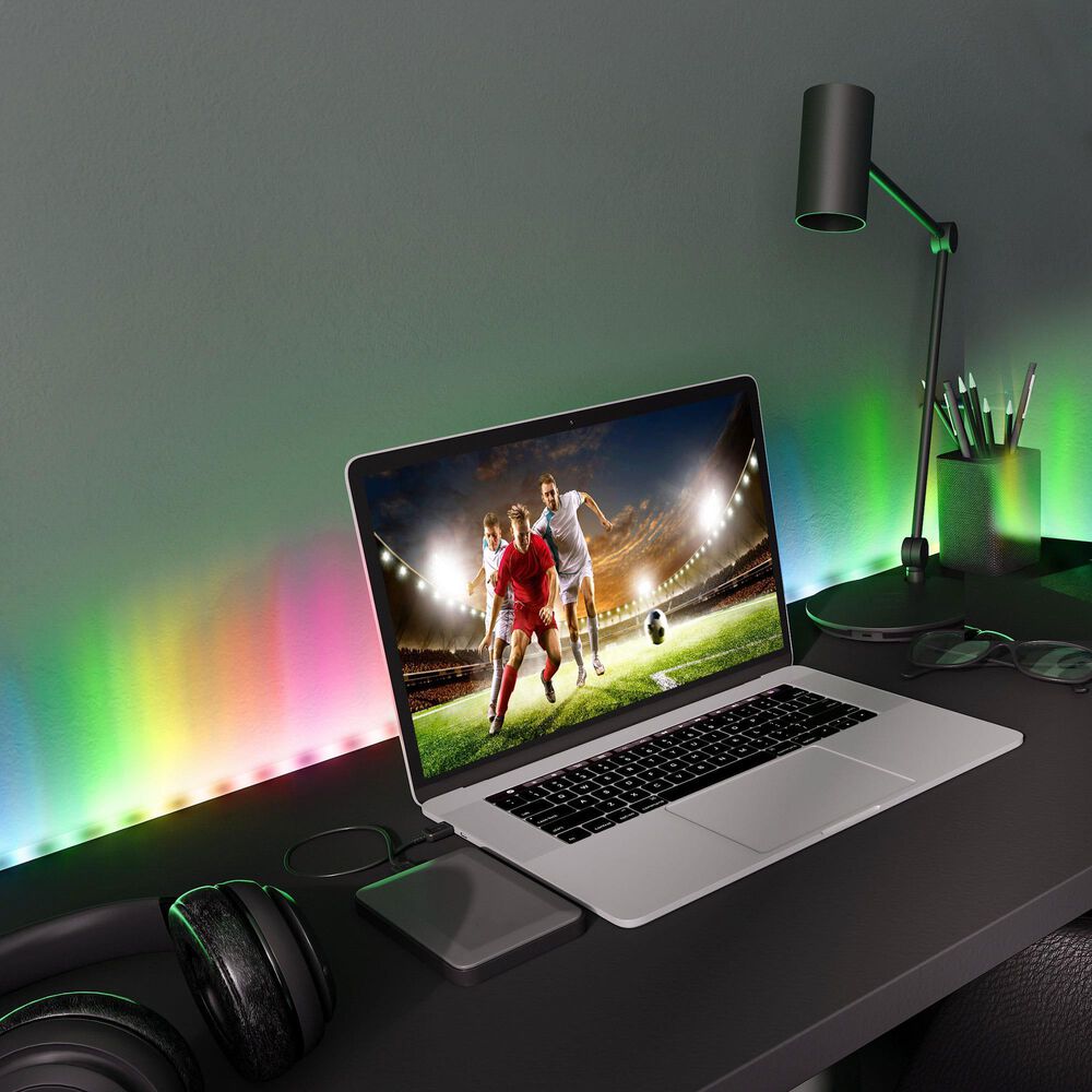 Monster Illuminessence 100 Ft. Smart RGB LED Light Strip with Razer Chroma in Multicolor, , large