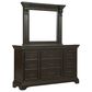 Nicolette Home Caldwell 3 Piece King Panel Bedroom Set in Deep Brown, , large