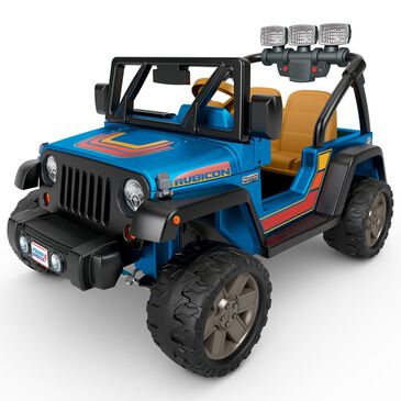 Fisher-Price FP Power Wheels Retro Jeep Wrangler, , large